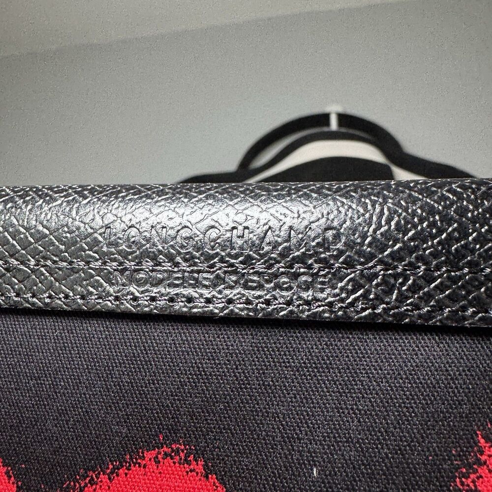 Longchamp x Jeremy Scott "Viva Avant Garde" Le Pliage XL Tote SS 2018 Canvas - Picture 7 of 7